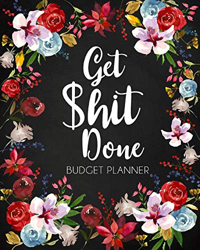 PaperLand - Get Shit Done, Adult Budget Planner  Undated Daily Weekly