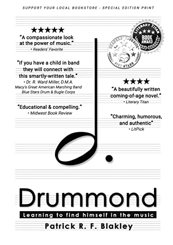 Blakley - Drummond: Learning to find himself in the music - New paperb