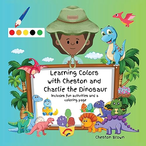 Brown - Learning Colors with  and Charlie the Dinosaur - New paperback