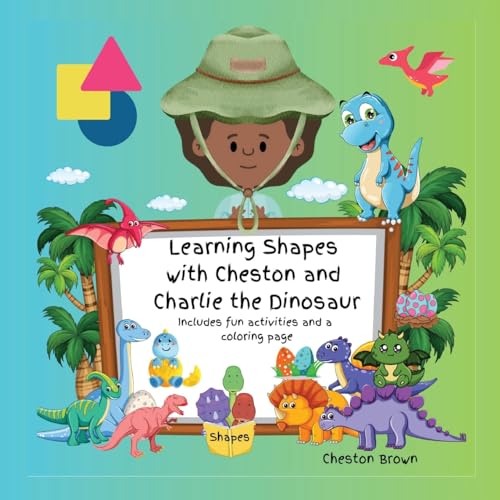 Brown - Learning Shapes with  and Charlie the Dinosaur - New paperback