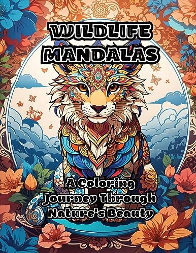ColorZen - Wildlife Mandalas: A Coloring Journey Through Nature's Beau