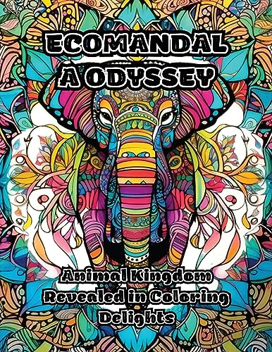 ColorZen - EcoMandala Odyssey: Animal Kingdom Revealed in Coloring Del