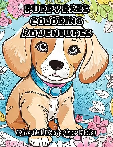 ColorZen - Puppy Pals Coloring Adventures  Playful Dogs for Kids - New