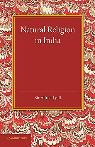 Lyall - Natural Religion in India - New paperback or softback