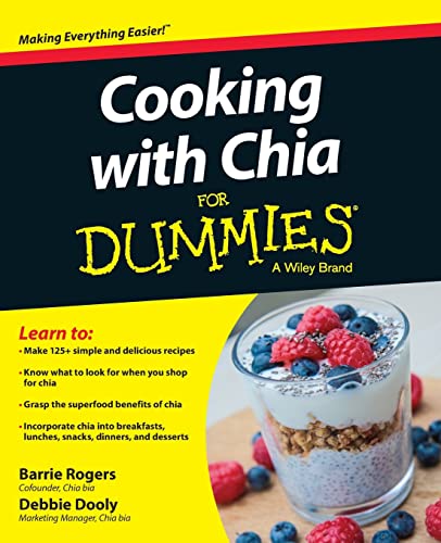 Rogers - Cooking with Chia For Dummies - New paperback or softback