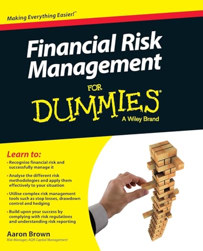 Aaron Brown - Financial Risk Management For Dummies - New Paperback