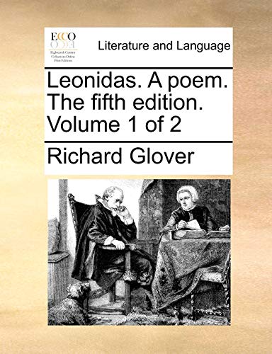 Glover - Leonidas. A poem. The fifth edition. Volume 1 of 2 - New pape