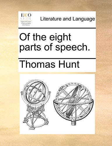 Hunt - Of the eight parts of speech. - New paperback or softback