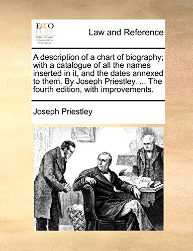 Priestley - A description of a chart of biography; with a catalogue of