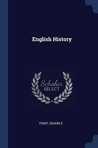 E - nglish History - New paperback or softback