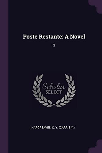 Hargreaves - Poste Restante: A Novel: 3 - New paperback or softback