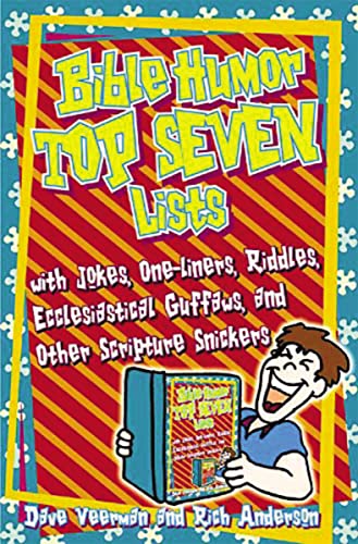 Anderson - Bible Humor: Top Seven Lists - New paperback or softback