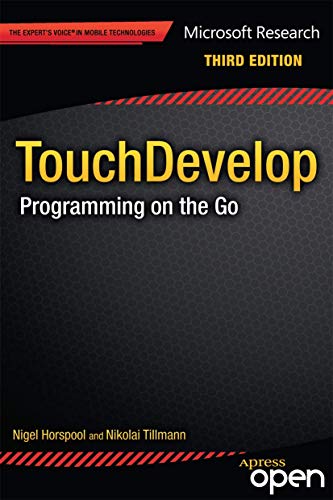 Horspool - TouchDevelop   Programming on the Go - New paperback or sof