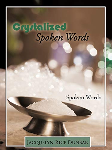 Dunbar - Crystalized Spoken Words: Spoken Words - New paperback or sof