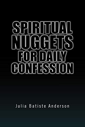 Anderson - Spiritual Nuggets for Daily Confession - New paperback or s