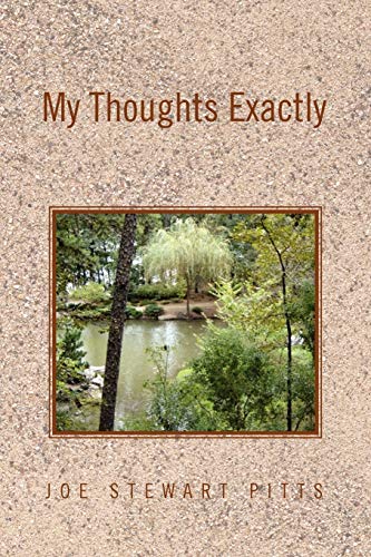 Pitts - My Thoughts Exactly - New paperback or softback