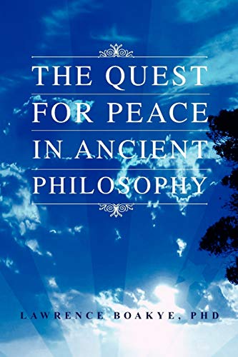Boaky - Quest for Peace in Ancient Philosophy - New paperback or softb