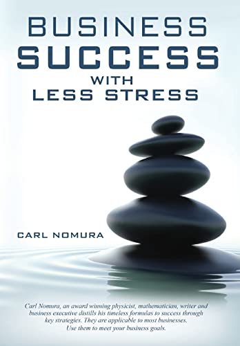Nomura - Business Success with Less Stress - New hardback or cased boo