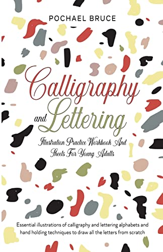 Bruc - Calligraphy and Lettering Illustration Practice Workbook and sh