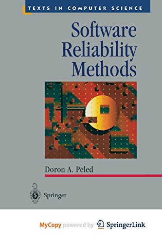 Peled - Software Reliability Methods - New paperback or softback