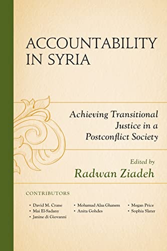 Ziad - Accountability in Syria   Achieving Transitional Justice in a P