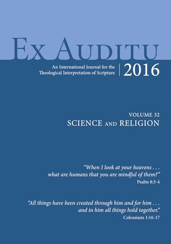 Snodgrass - Ex Auditu - Volume 32: An International Journal of Theolog
