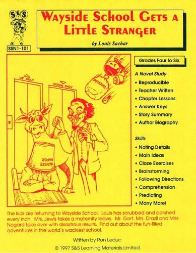 Solski - Wayside School Gets a Little Stranger, by Louis Sachar Lit Li