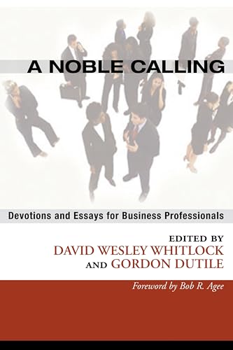 Whitlock - A Noble Calling - New paperback or softback