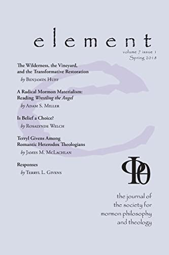 McLachlan - Element: The Journal for the Society for Mormon Philosophy