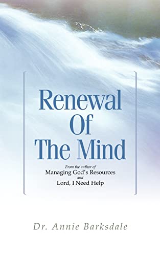 ANNIE BARKSDALE - Renewal of the Mind - New paperback or softback