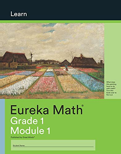 Great Minds - Eureka Math Grade 1 Learn Workbook #1 (Module 1) - New p