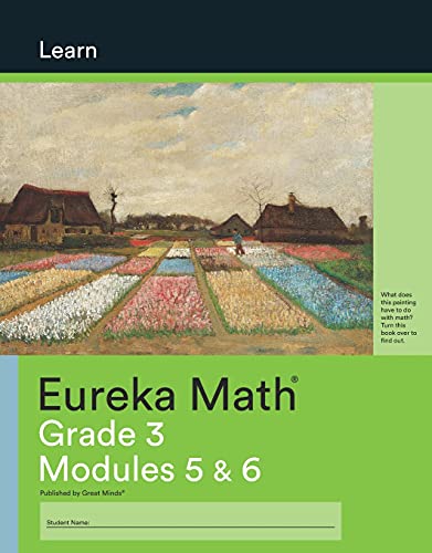 Great Minds - Eureka Math Grade 3 Learn Workbook #3 (Modules 5-6) - Ne
