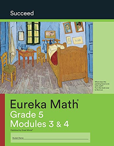 Great Minds - Eureka Math Grade 5 Succeed Workbook #2 (Modules 3-4) -