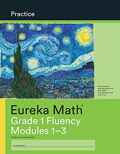 Great Minds - Eureka Math Grade 1 Fluency Practice Workbook #1 (Module