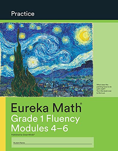 Great Minds - Eureka Math Grade 1 Fluency Practice Workbook #2 (Module