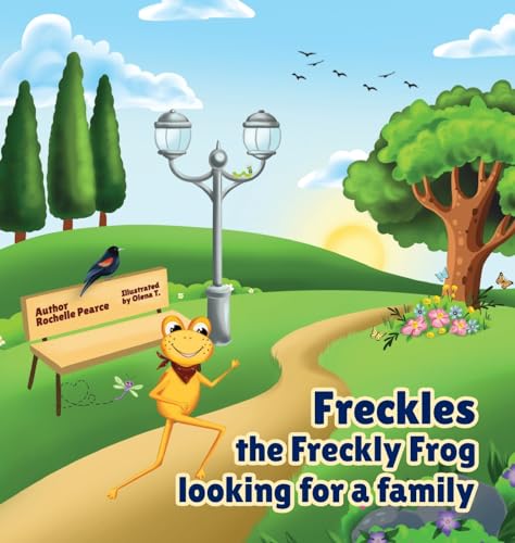Pearc - Freckles the Freckly Frog Looking for a Family - New hardback
