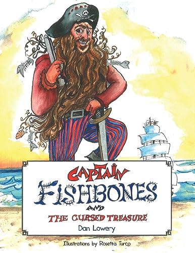 Lowery - Captain Fishbones and the Cursed Treasure - New paperback or
