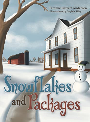 Riley - Snowflakes and Packages - New hardback or cased book