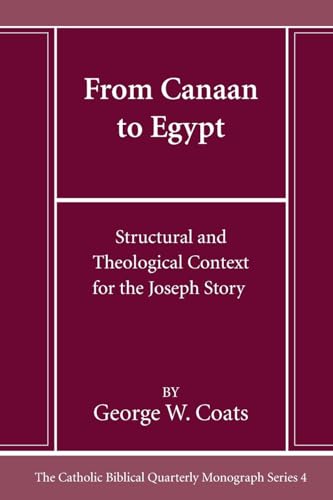 Coats - From Canaan to Egypt - New paperback or softback