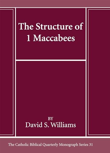 Williams - Structure of 1 Maccabees - New paperback or softback