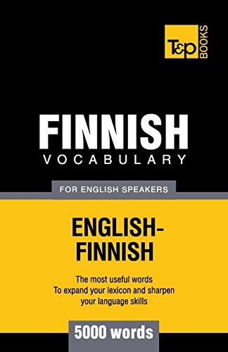 aranov - Finnish vocabulary for English speakers - 5000 words - New pa
