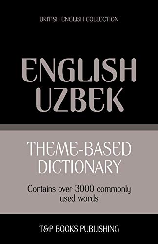 aranov - me-based dictionary British English-Uzbek - 3000 words - New