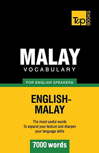 Pogadaev - Malay vocabulary for English speakers - 7000 words - New pa