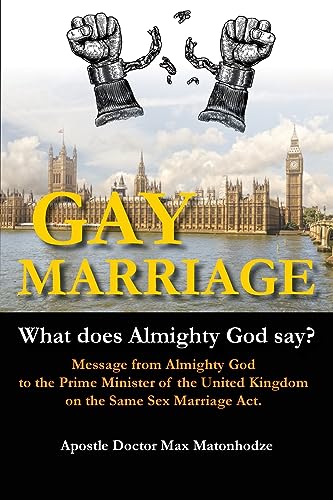 Matonhodz - Gay Marriage - What Does Almighty God Say? - New paperback