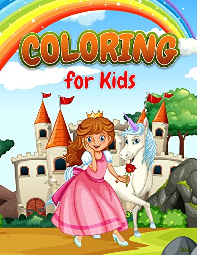 Color - Princess ing Book  Beautiful Princess ing book for kids age 4-