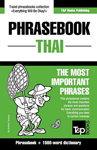 aranov - English-Thai phrasebook and 1500-word dictionary - New paperb