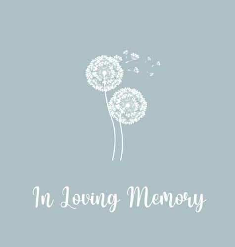 Bell - Celebration of life, funeral book, Condolence book to sign (Har