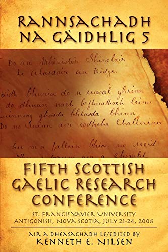 Nilsen - Rannsachadh Na Gaidhlig 5  Fifth Scottish Gaelic Research Con