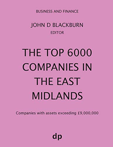 Blackburn - Top 6000 Companies in The East Midlands: Companies with as