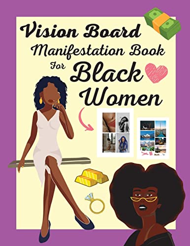 Williams - Vision Board Manifestation Book for Black Women  Attract Lo